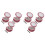 6Pcs Pink Empty Box for Eyeshadow Lip Balm and Powder Organizer 2