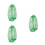 3Pcs Durable Green Nylon Foldable Fish Net Bag Drawstring for Fishing 6