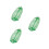3Pcs Durable Green Nylon Foldable Fish Net Bag Drawstring for Fishing 7