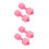 4Pcs Portable Bottles for Women Dumbbell Shape Exercise 8