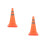 2Pcs Foldable Orange Road Traffic Cones for Emergency and Events 6