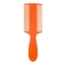 Double Sided Lice Comb with UltraDense Teeth for All Hair Types, Orange, 14.3 x 4.3cm