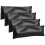 12 Pcs Leather Microphone Case Storage Pouch For Travel 4