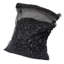 5Packs Black Activated Carbon Filter Material for Home Aquarium Use