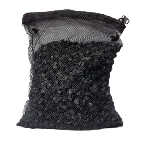 5Packs Black Activated Carbon Filter Material for Home Aquarium Use 1