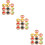 54Pcs Assorted Color Mini Fake Cake Models Resin Artificial Decor Set 10