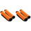 4Pcs Durable Orange Luggage Handle Covers Travel Essentials Grip Wraps 4