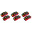 6Pcs Heavy Duty Luggage Strap with 3 Digit Lock Multi Color Utility 4