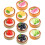 54Pcs Assorted Color Mini Fake Cake Models Resin Artificial Decor Set 1