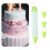 3Pcs Silicone Cake Decorating Pens Green Easy Fill Chocolate Writing 11