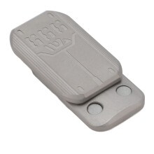 Edelstahl-Metall-Haptik-Schieberegler Spielzeug 2,5x4x0,8cm Tragbar