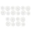 20Pcs White Plastic Fermentation Grid Plate for Home Pickling Jars 10