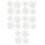 20Pcs White Plastic Fermentation Grid Plate for Home Pickling Jars 9