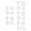 20Pcs White Plastic Fermentation Grid Plate for Home Pickling Jars 7