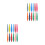24Pcs Bulk Washable Triangular Crayons for Toddlers Supplies 4