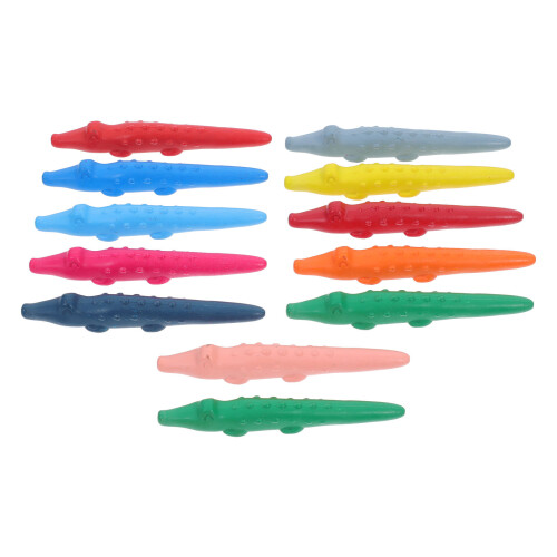 24Pcs Bulk Washable Triangular Crayons for Toddlers Supplies 1
