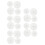 20Pcs White Plastic Fermentation Grid Plate for Home Pickling Jars 4