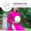 2Pcs Folding Round Fans Lightweight Handheld Foldable Fans for Summer 9