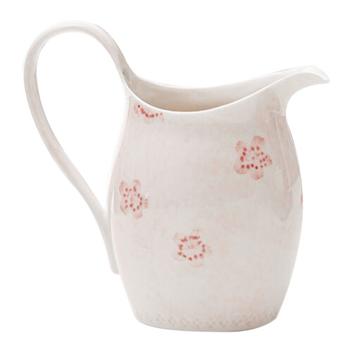 5Pcs White Ceramic Coffee Milk Creamer Pitcher Compact and 1