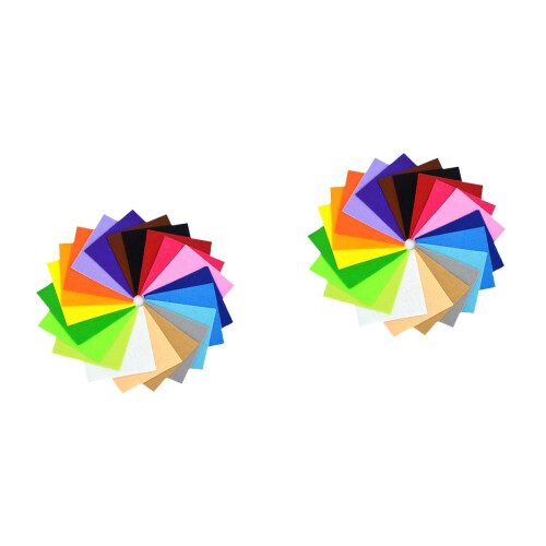 Assorted Color Felt Slices, Easy To For Diy Projects 2