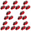 24 Pcs Tie Heavy Plastic Shoulder Strap 9