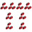 24 Pcs Tie Heavy Plastic Shoulder Strap 4