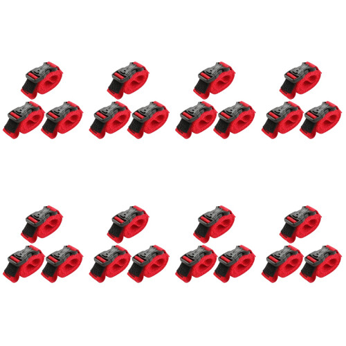 24 Pcs Tie Heavy Plastic Shoulder Strap 1