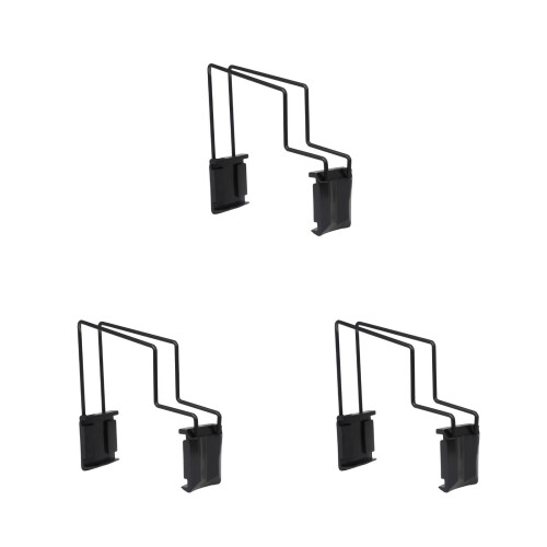 3Pcs Violin Accessory Black Beginner Practice Straightener Tool 2
