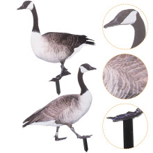 6Pcs Durable Acrylic Garden Duck Stakes for Lawn and Yard Decoration