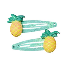 Girls Hair Clips Glitter Flower Fruit Cartoon Kids Hair Accessories for Birthday Durable Alloy