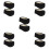 10Pcs Black Plush Sleep Ear Muffs Noise Blocking Comfortable Headband 8