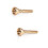 2pcs Trumpet Replacement Copper Trumpet (Golden) 7