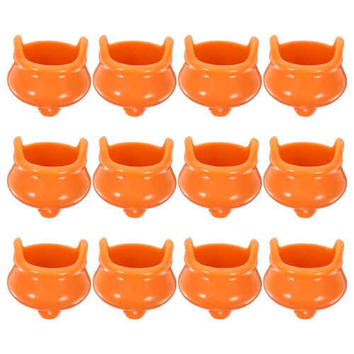 36Stk Halloween Candy Bucket Orange Party