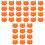 36Stk Halloween Candy Bucket Orange Party 5