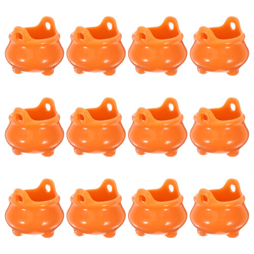 36Stk Halloween Candy Bucket Orange Party 1