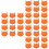 36Stk Halloween Candy Bucket Orange Party 8