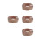 4Pcs Solid Coffee Wood Edge Guard Strip Precision Cut for Home Use 7