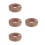 4Pcs Solid Coffee Wood Edge Guard Strip Precision Cut for Home Use 8