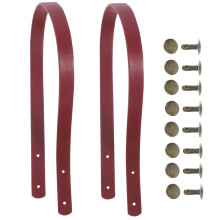 6Pcs Dark Red Thick Bag Handle Strap for Tote Bag Replacement