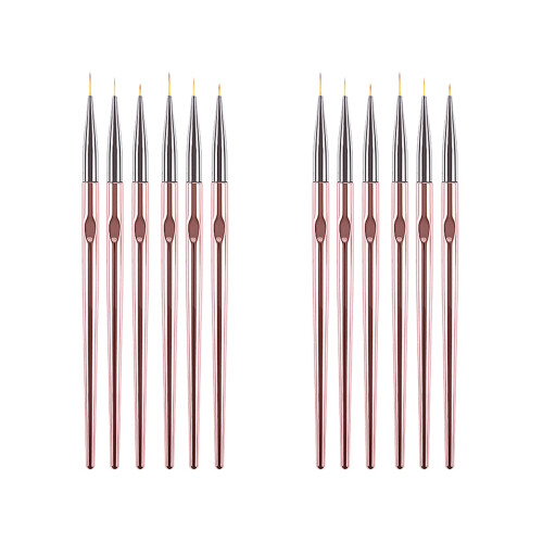 4Sets Nail Art Liner Pink Feiner Nail Design 1