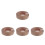 4Pcs Solid Coffee Wood Edge Guard Strip Precision Cut for Home Use 6
