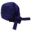 2Pcs Blue Cotton Welding Do Rag Adjustable Breathable Safety Head Wrap 1