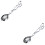 2Pcs Silver Barbecue Tong Food Clamp Ergonomic Handle for Kitchen Use 5