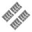 Black PVC Adhesive Warning Stickers for Home and Office Security 7