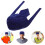 2Pcs Blue Cotton Welding Do Rag Adjustable Breathable Safety Head Wrap 11