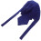 2Pcs Blue Cotton Welding Do Rag Adjustable Breathable Safety Head Wrap 3
