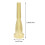 2Pcs Premium Golden Trumpet Replacement Mouthpiece Durable Accessory 10