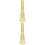 2Pcs Premium Golden Trumpet Replacement Mouthpiece Durable Accessory 7