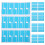 30Pcs Blue Stickers Identification Markers for Office Wiring 9