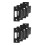 8 Pcs Deadbolt Strike Plates Door Reinforcement Kit 9